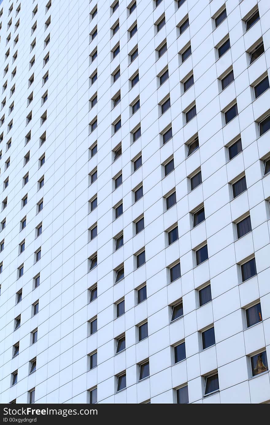 Modern building with a lot of windows