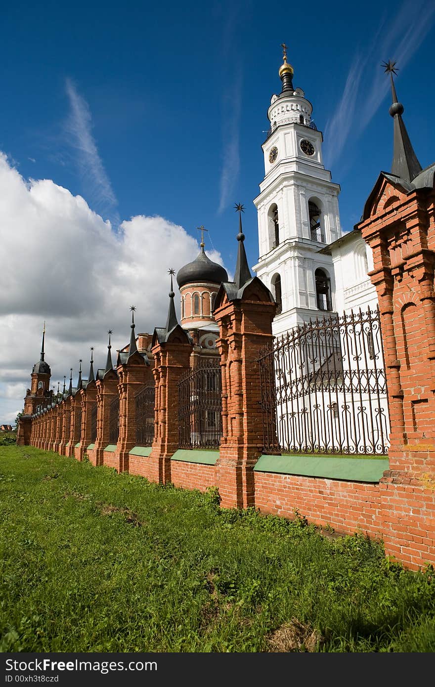 Volokolamsky kremlin church russia moscow