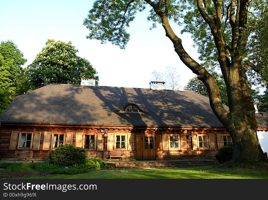 Old house in park - Poland