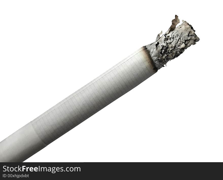 Cigarette isolated over white with clipping path. 
This image has been converted from a RAW-format. Cigarette isolated over white with clipping path. 
This image has been converted from a RAW-format.