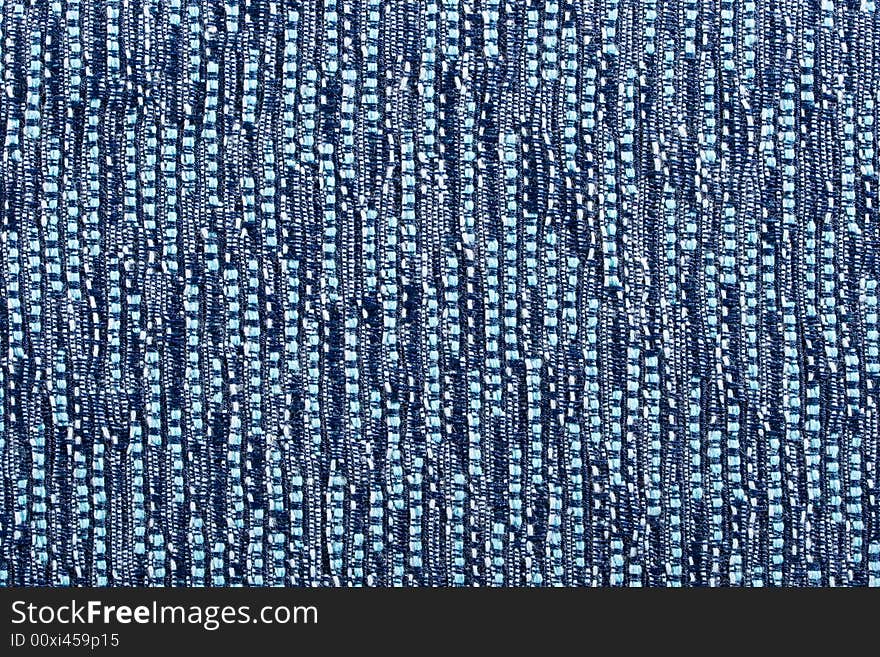 Qualitative blue fabric texture. Abctract background. Close up.