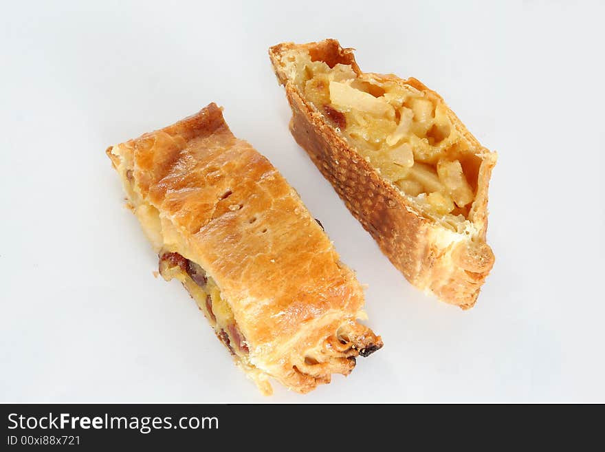 Apfelstrudel or strudel cake