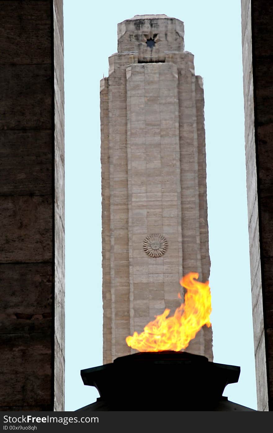 Monumento a la bandera rosario