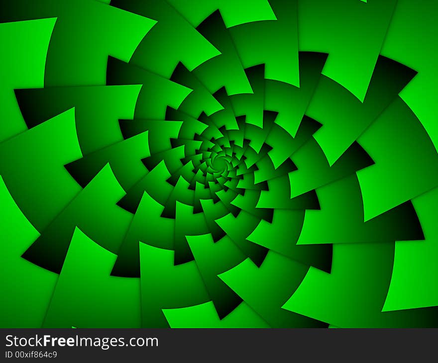 Abstract spiraling background