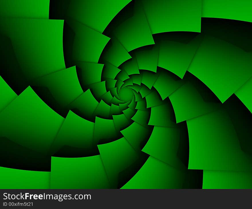 Abstract spiraling background