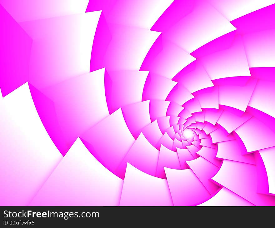 Abstract spiraling background