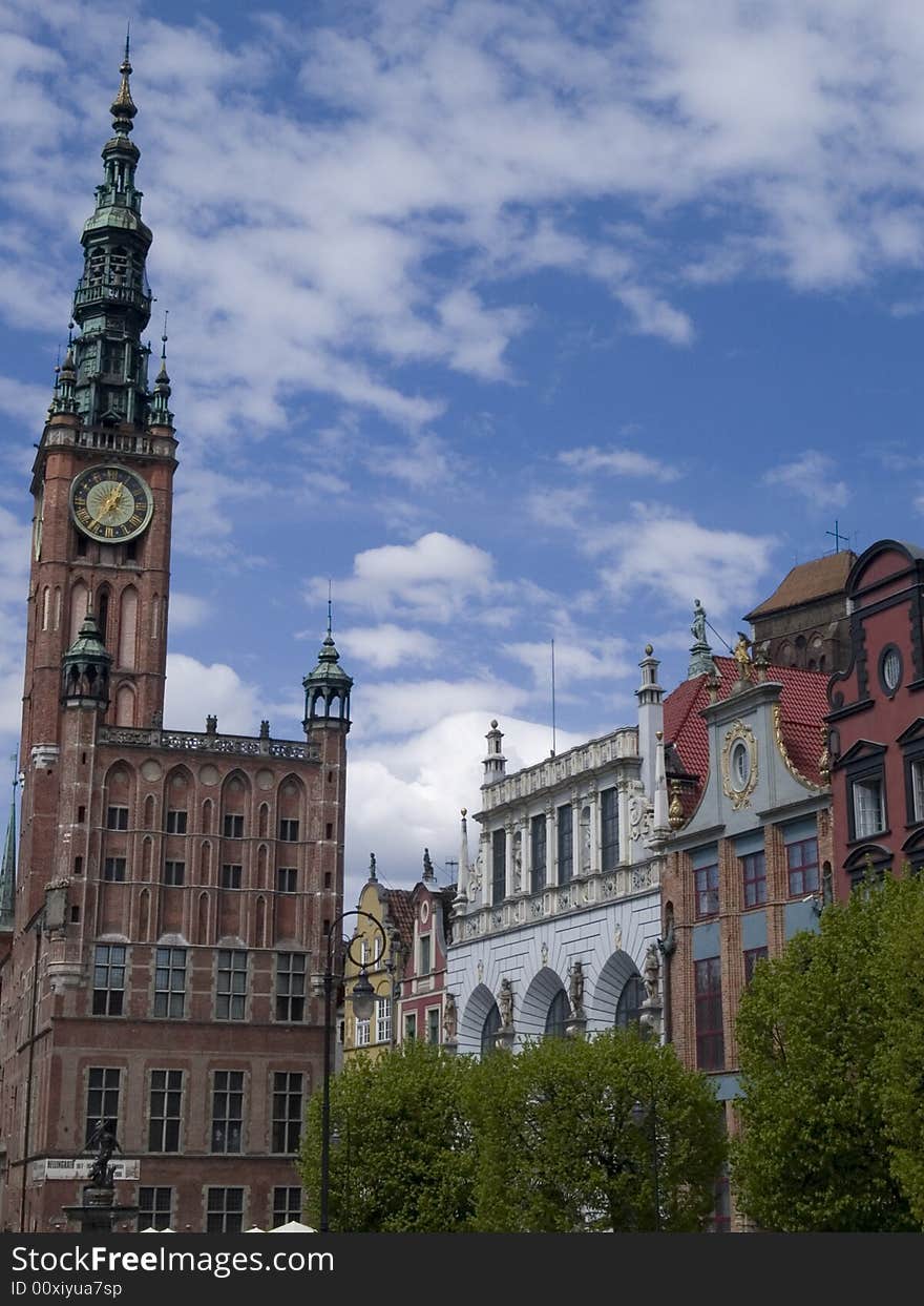 Photo featuring city center in Gdansk