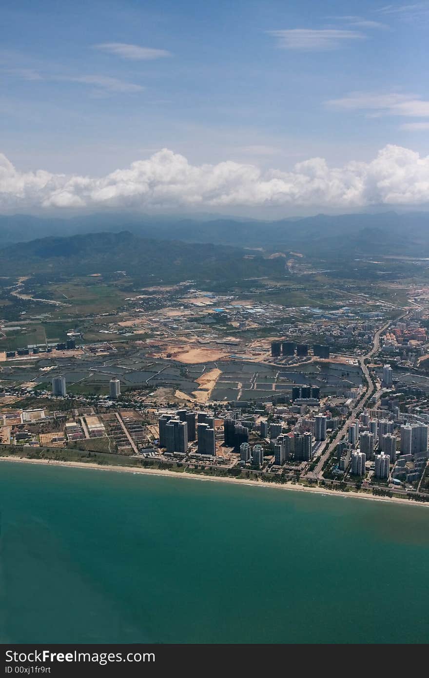 SanYa city,most beautiful city of china. close of beach. SanYa city,most beautiful city of china. close of beach.