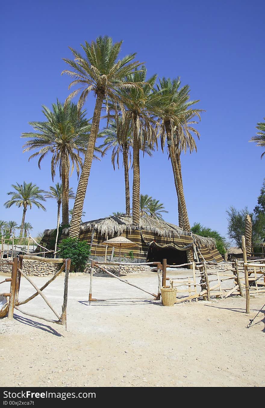 Bedouin village