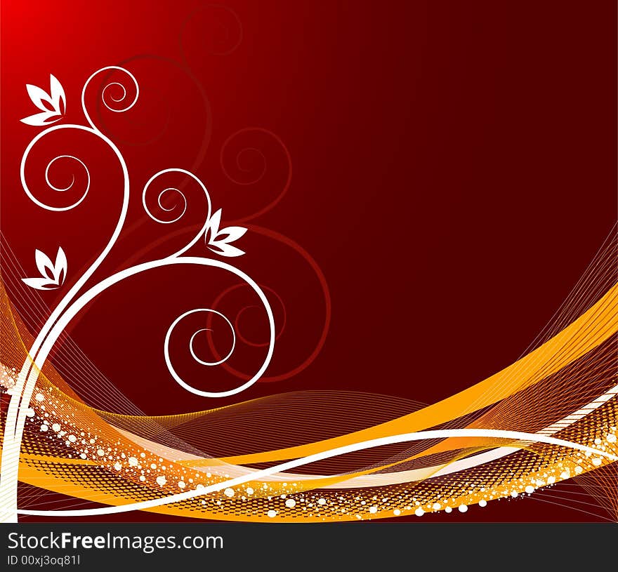 Abstract art design vector illustration. Abstract art design vector illustration