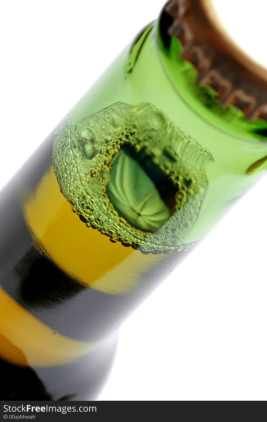 Bottle Of Beer Closeup