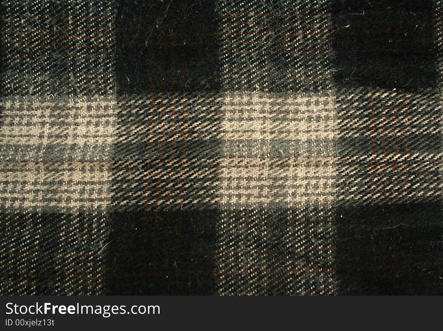 Texture of knitted dark blue and beige cloth. Texture of knitted dark blue and beige cloth