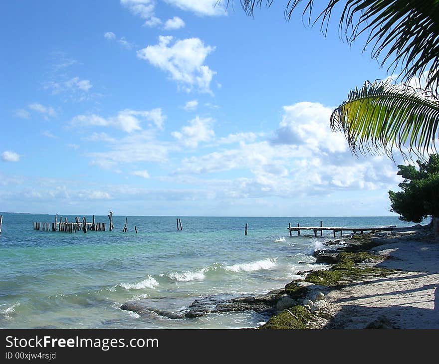 Wooden Jetty Caribbean