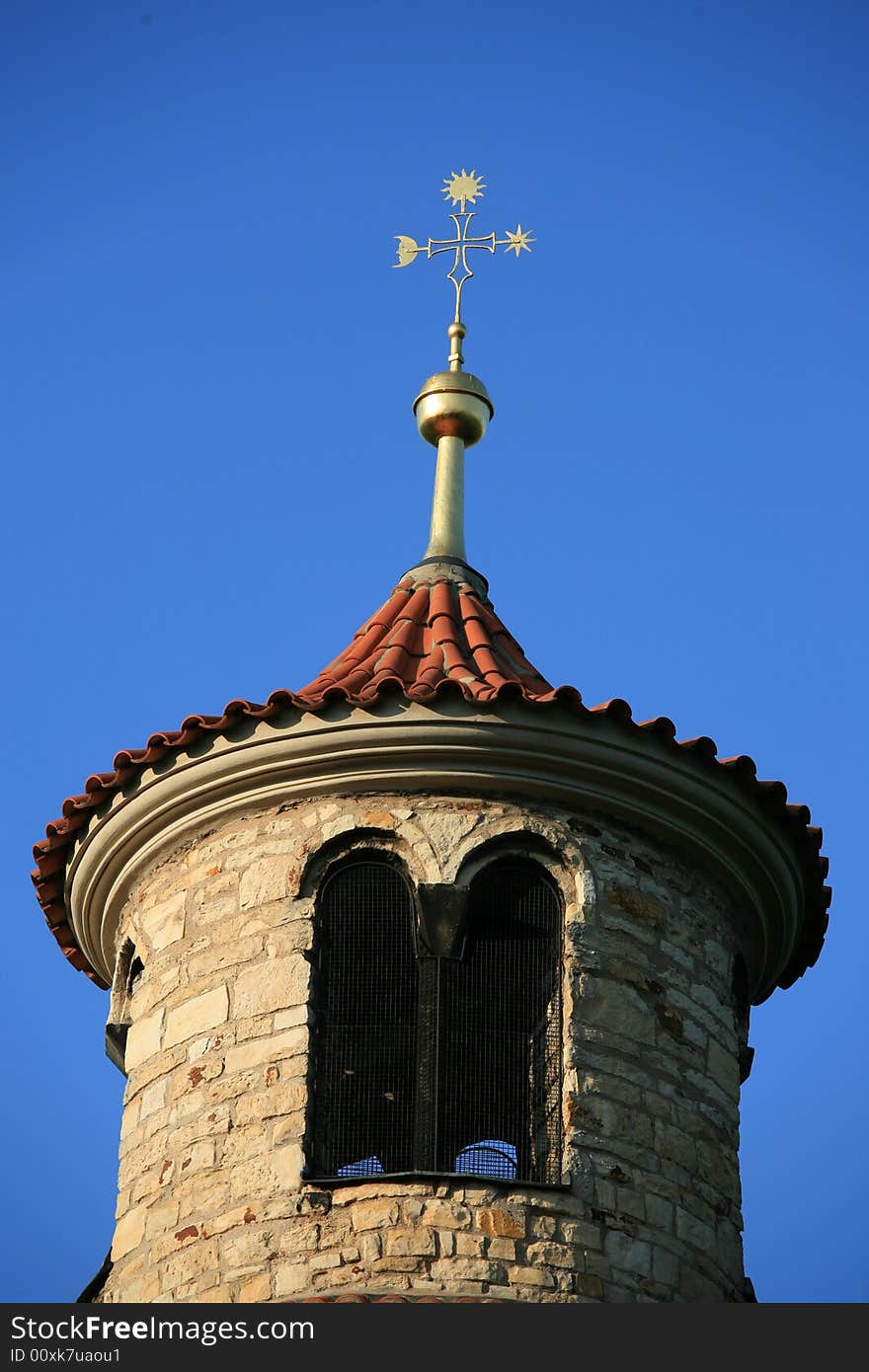 Romanesque rotunda on Vysehrad in Prague. Established in 1st half of 11 century.