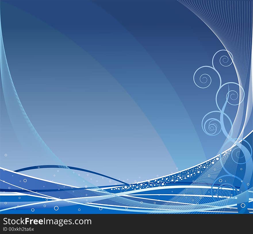 Abstract art background vector illustration. Abstract art background vector illustration