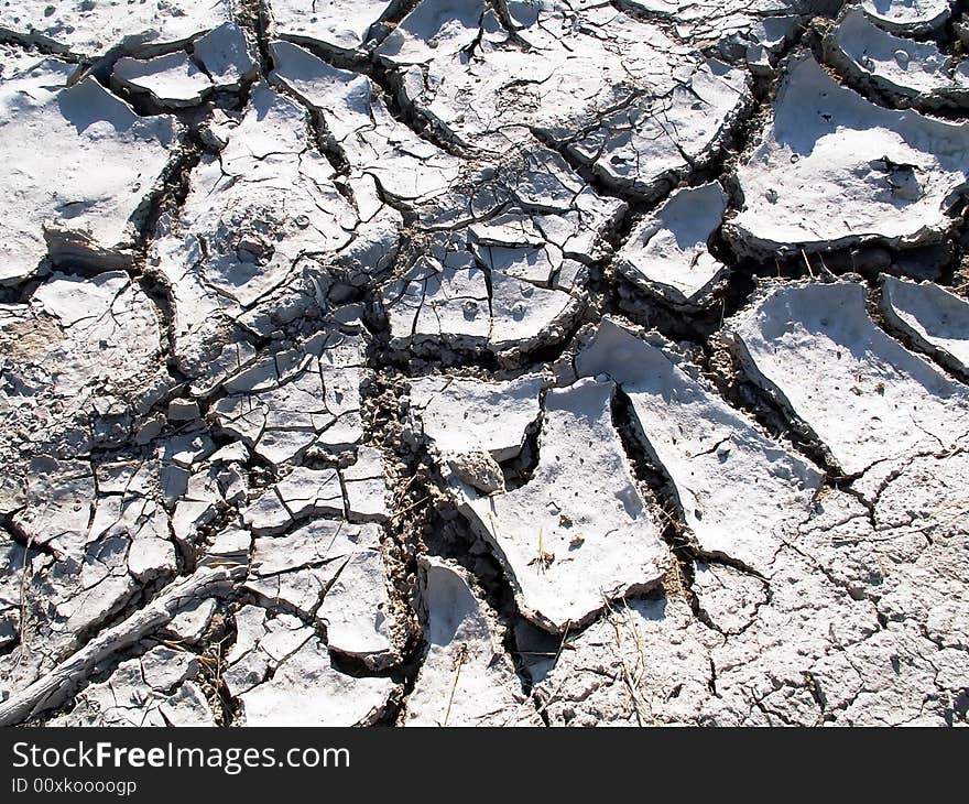 Dry Out Lake Bed Texture