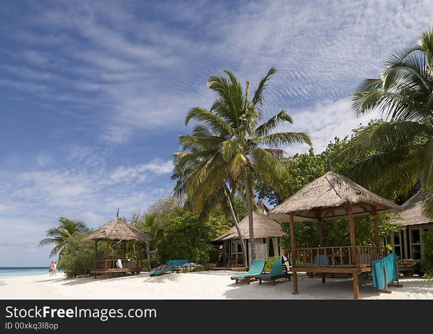 Maldives seascape