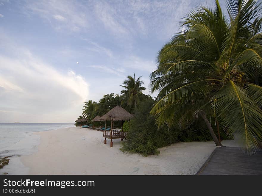 Maldives seascape