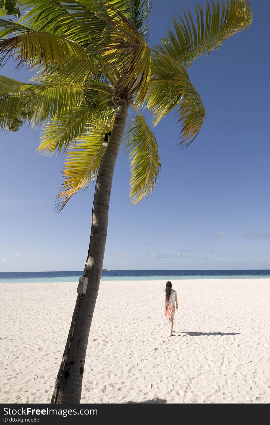 Girl on the beach