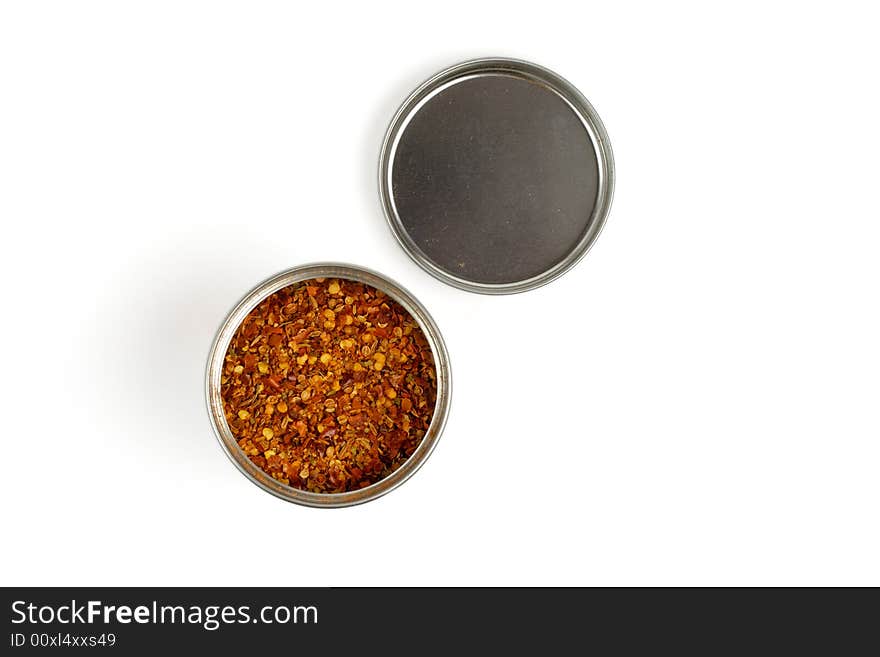 Can of mexican hot spices