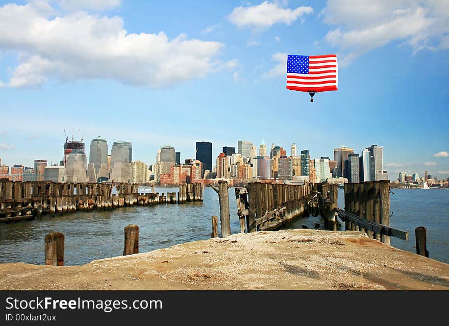 The Lower Manhattan Skyline