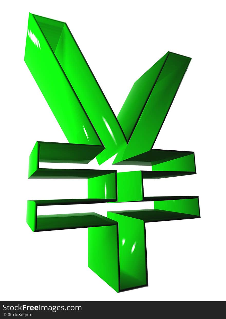 004 Symbol 3D At 9000 Green