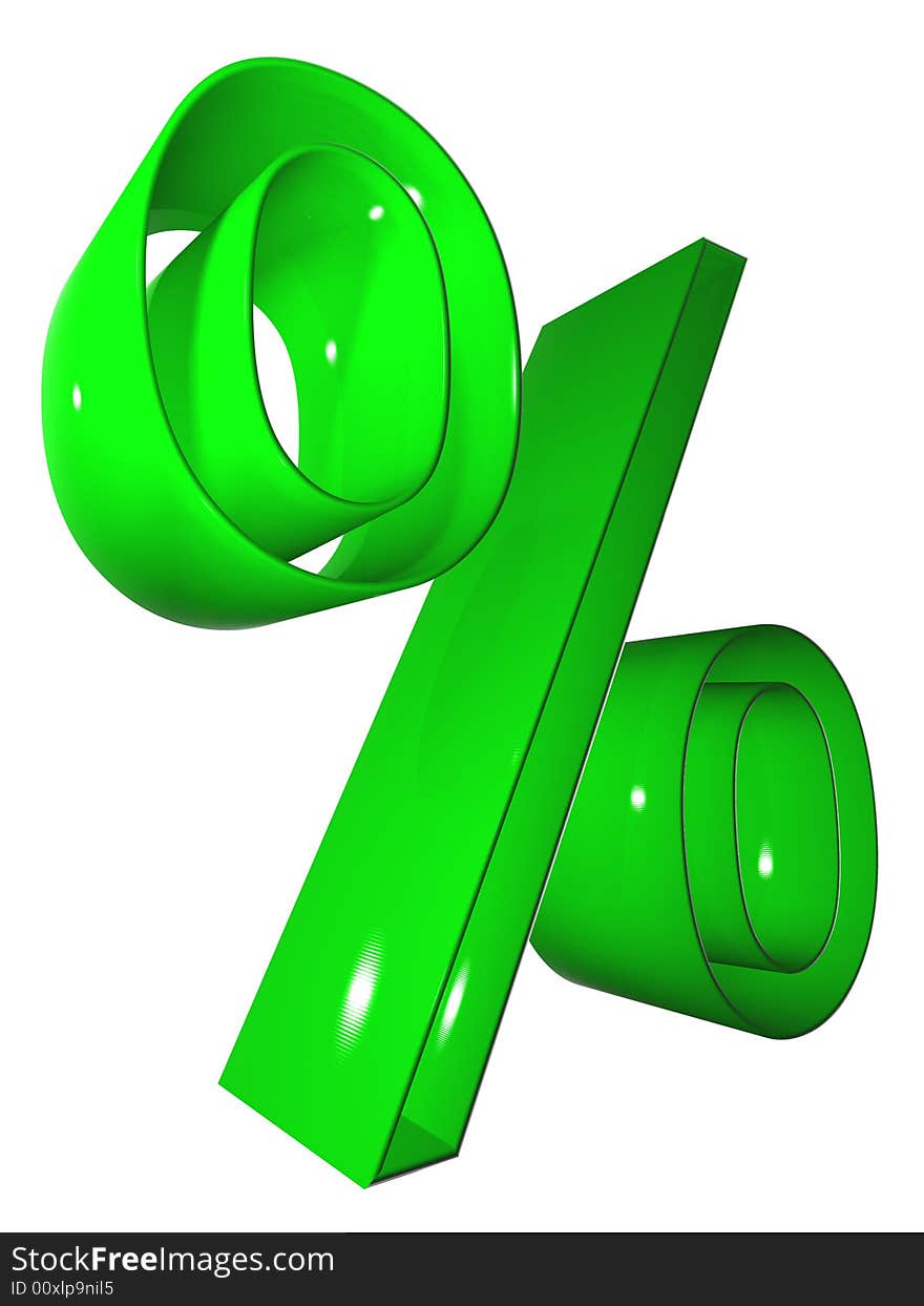 007 Symbol 3D At 9000 Green