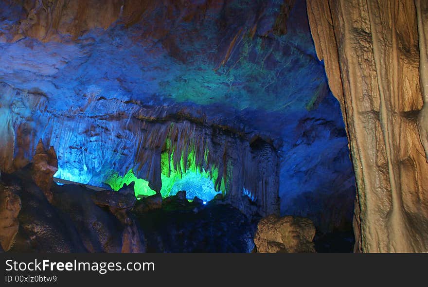 Yaolin Wonderland is a group of limestone caves formed by corrosion through the ages. With stalagmites and peak stones in fantastic shapes and colours as well as murmuring streams, pools and cliffs, its halls are interconnected with passages and many chambers. Yaolin Wonderland stretches one kilometer in depth and covers an area of 28,000 square meters. It ranks second on the list of newly developed natural scenic spots among the Forty Best Tourist Resorts in China. Yaolin Wonderland is a group of limestone caves formed by corrosion through the ages. With stalagmites and peak stones in fantastic shapes and colours as well as murmuring streams, pools and cliffs, its halls are interconnected with passages and many chambers. Yaolin Wonderland stretches one kilometer in depth and covers an area of 28,000 square meters. It ranks second on the list of newly developed natural scenic spots among the Forty Best Tourist Resorts in China.