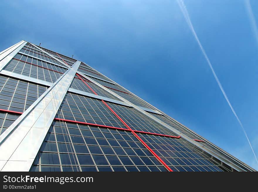 Torres Kio in Madrid (Spain) - Plaza de Castilla