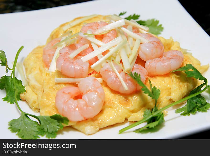 Shrimp Fried Eggs