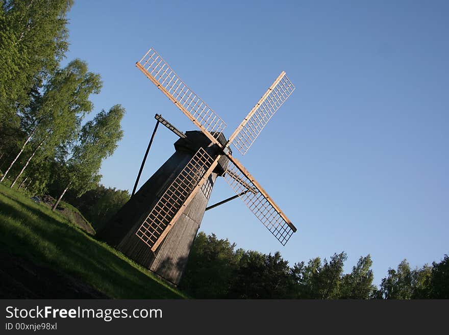 Summer in a village