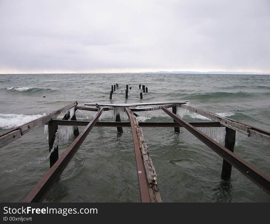 The Baikal lake.