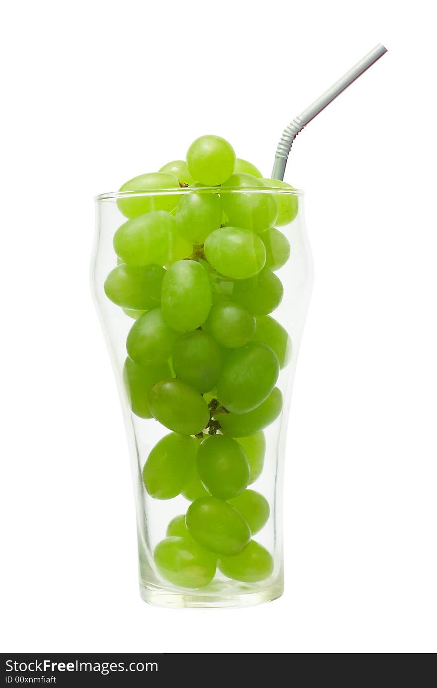 Grape in the glass