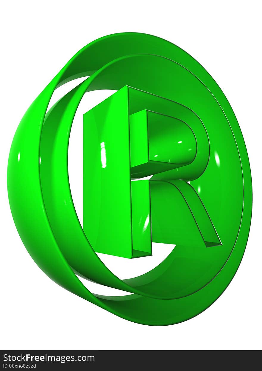 Symbol 3D 015 Green