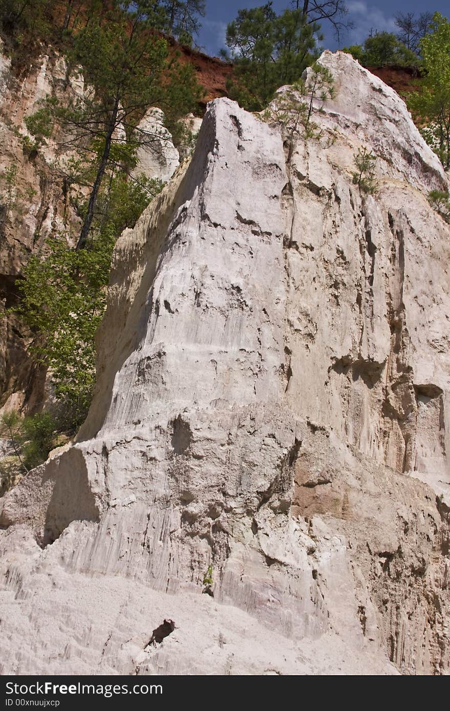 Sand formation in the Canyon. Sand formation in the Canyon