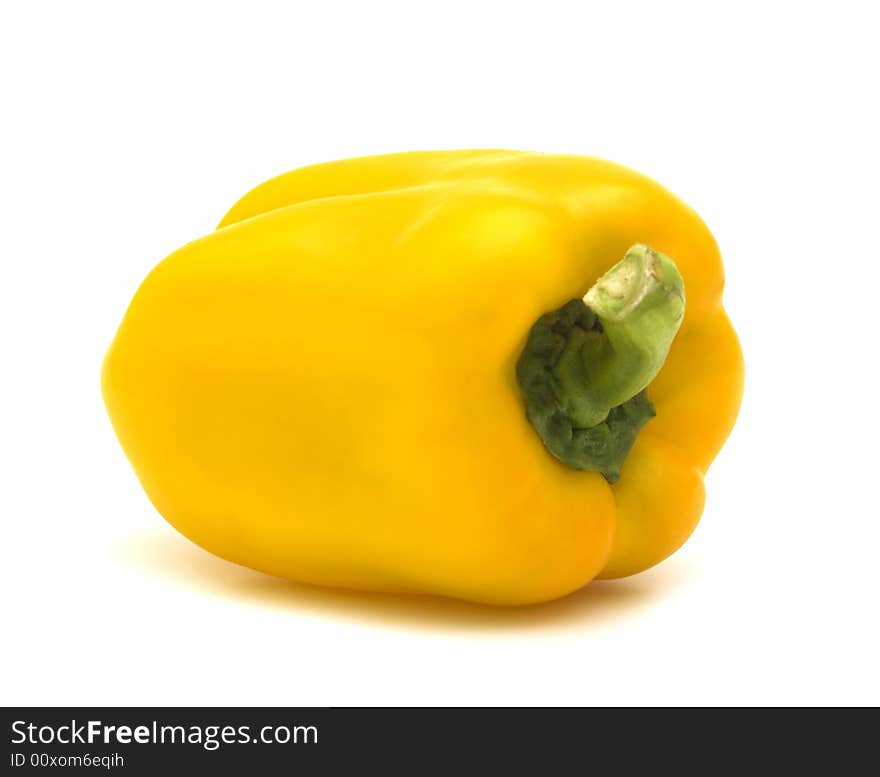 Fresh yellow sweet pepper