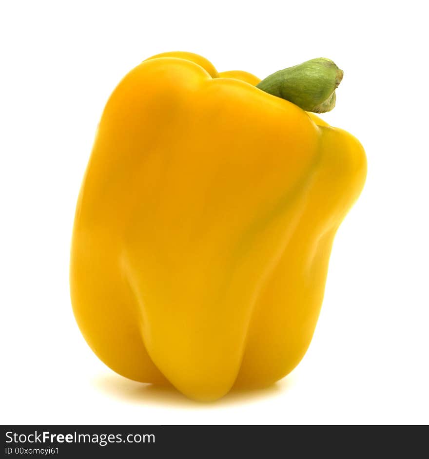 Fresh yellow sweet pepper