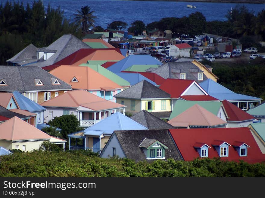 Colorful Roofs