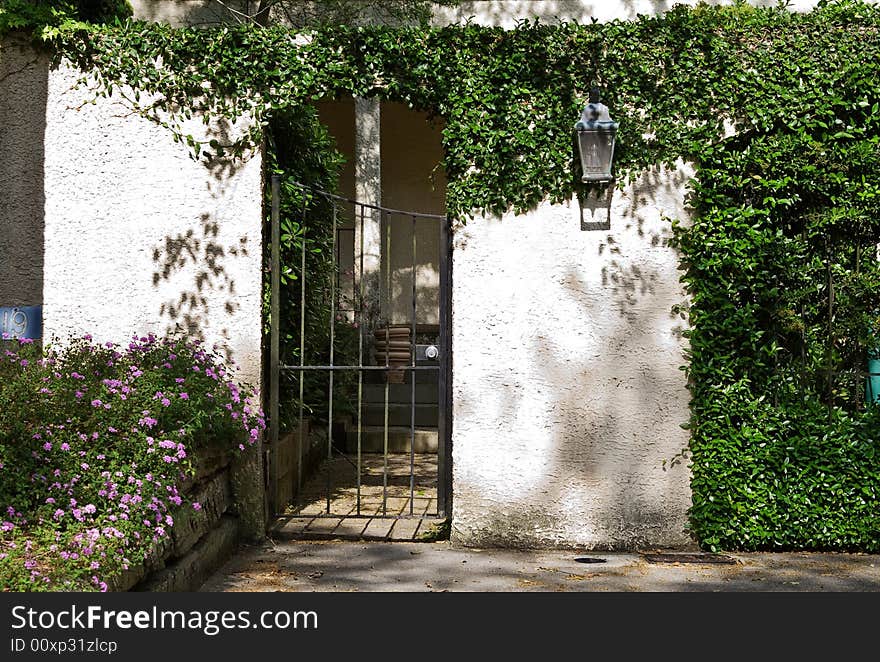 Garden Home Entrance