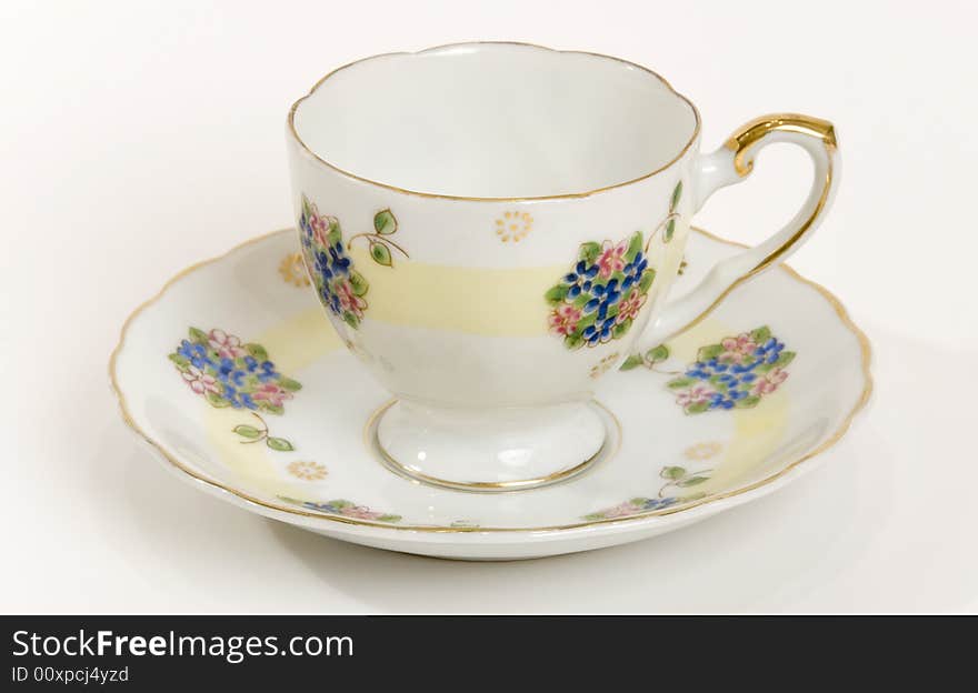 Delicate tea cup