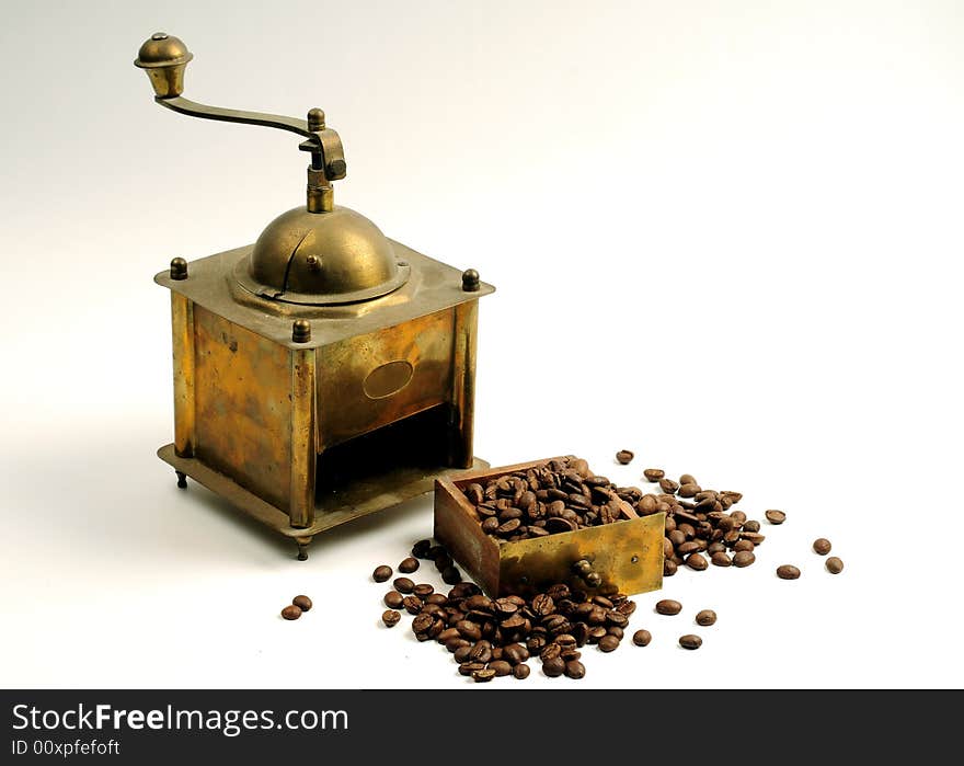 Antiquity coffee machine