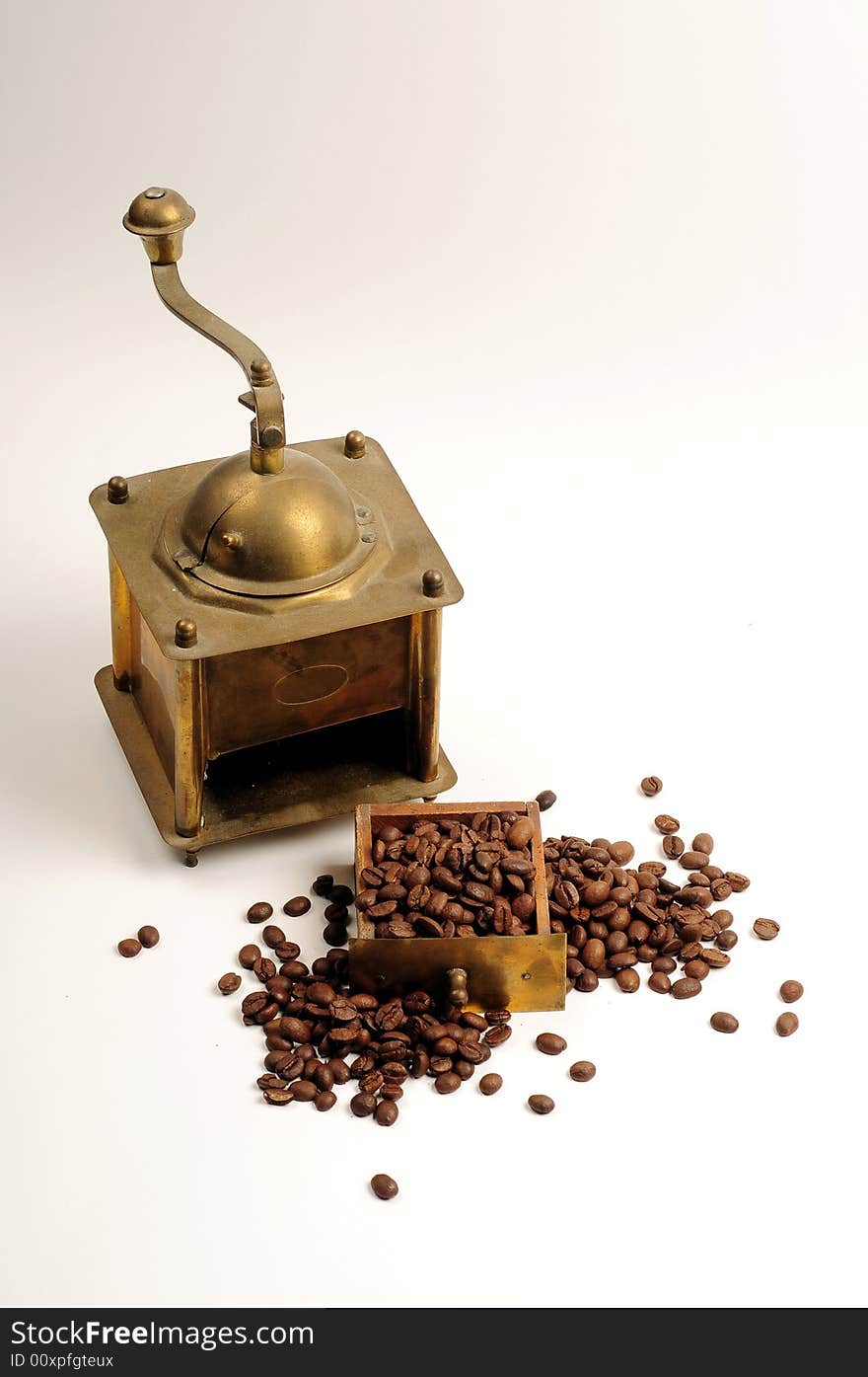 Antiquity coffee machine