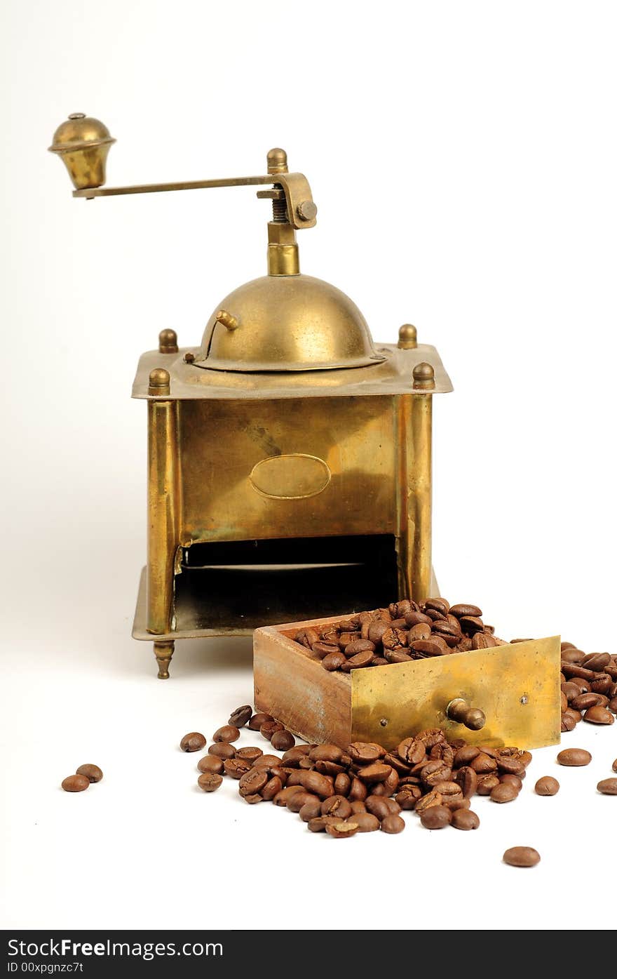 Antiquity coffee machine