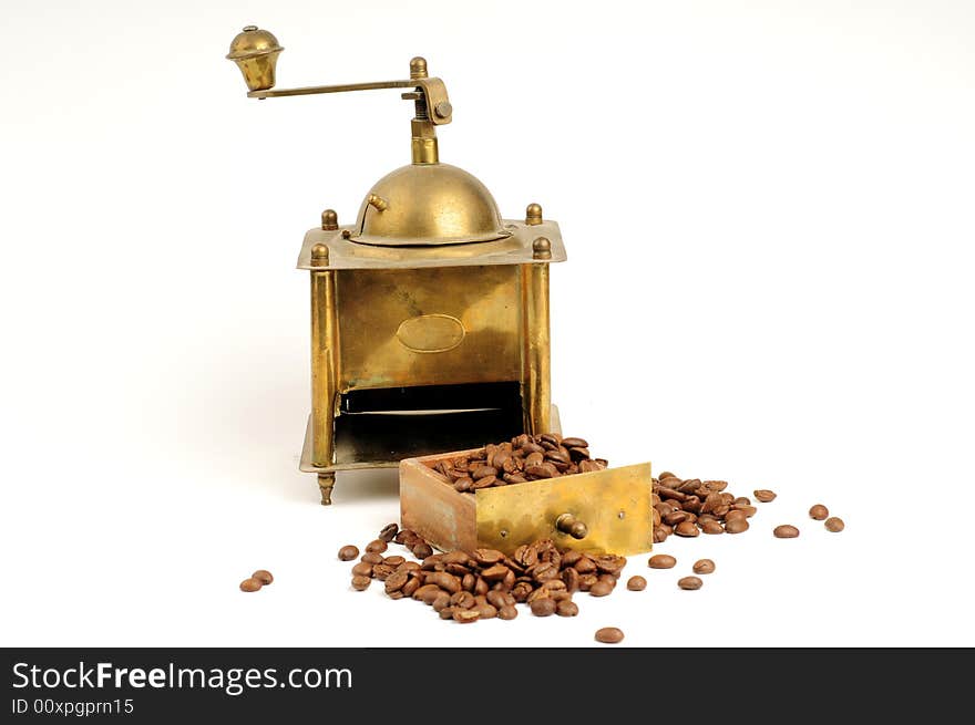 Antiquity coffee machine