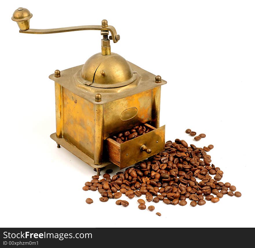 Antiquity coffee machine