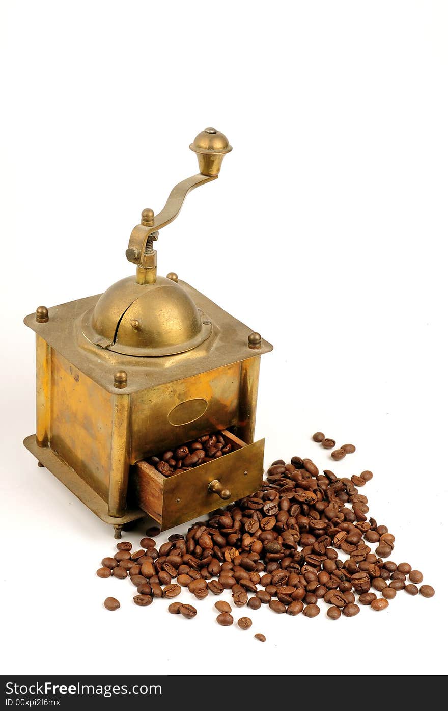 Antiquity coffee machine