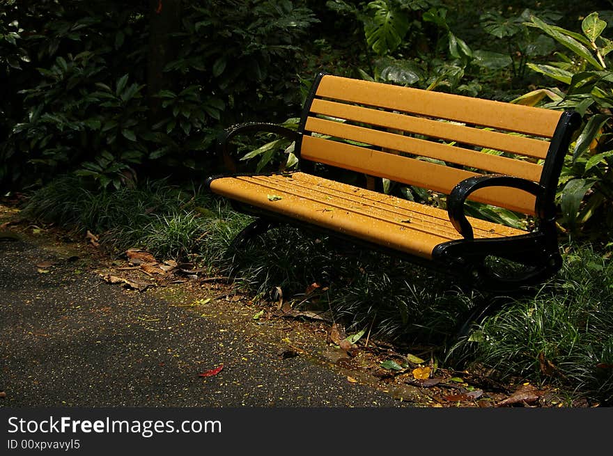 Yellow chair