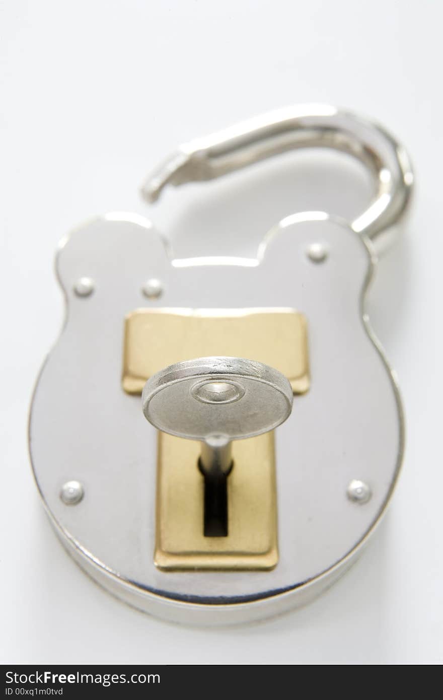 Unlocked Padlock