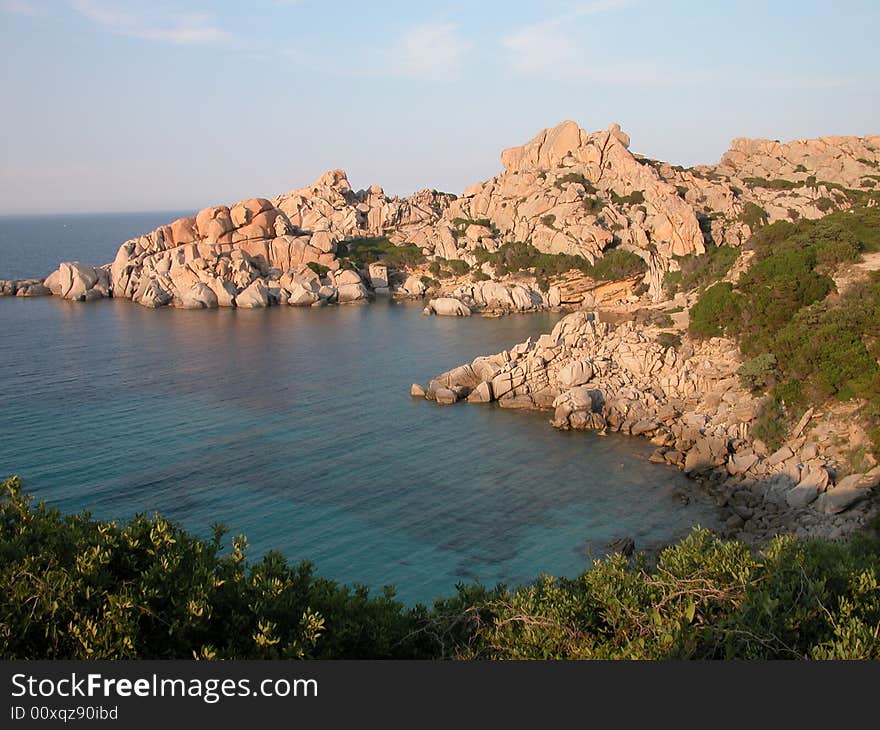 Beach In Sardinia (Italy)