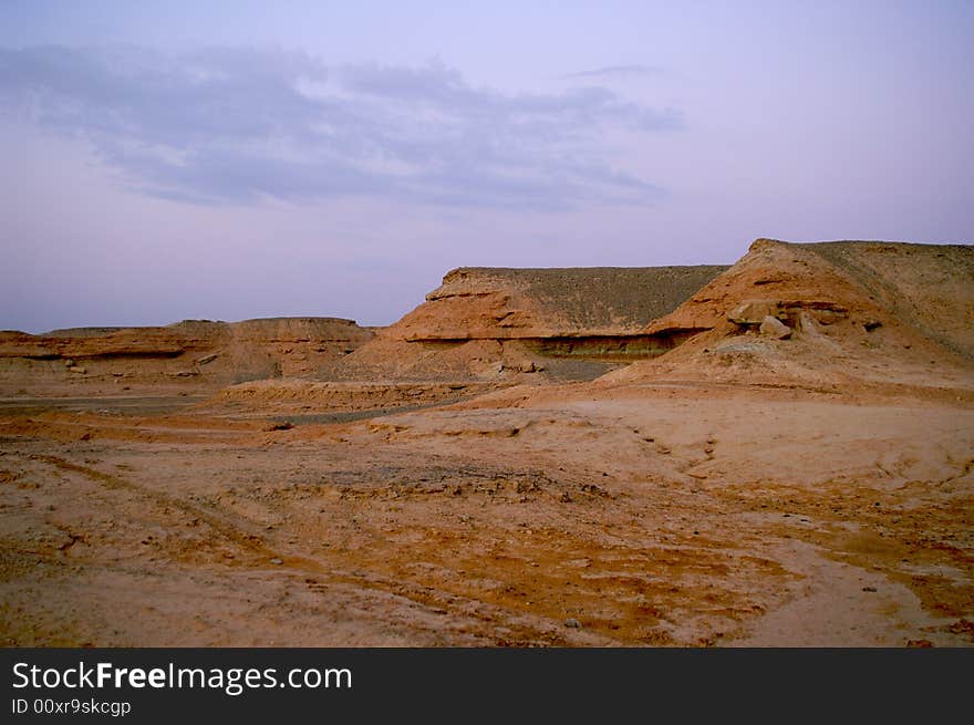 Desert landscape